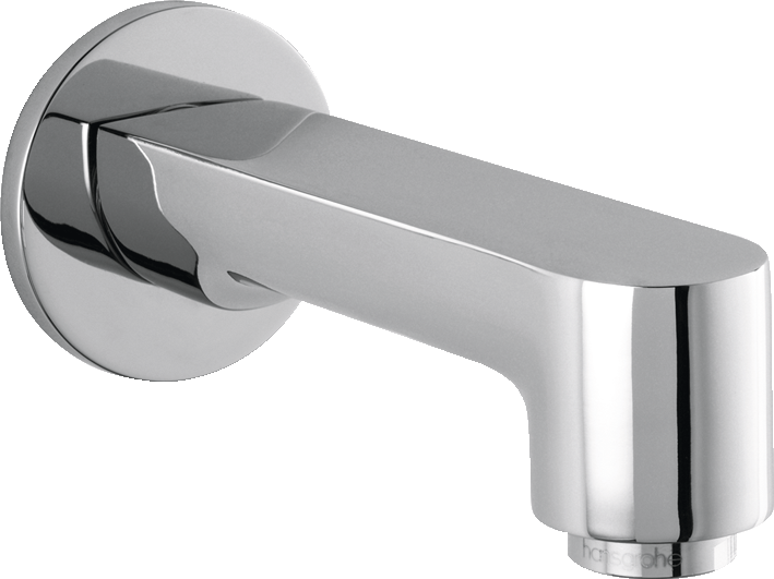 Metris S Tub Spout - Hansgrohe 14413001 S Tub Spout, Chrome (709x531), Png Download