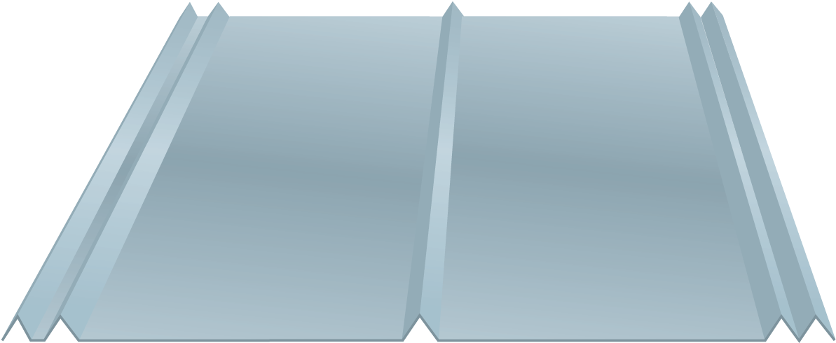 5v Crimp Metal Roofing - 5 V Metal Roofing (1200x621), Png Download