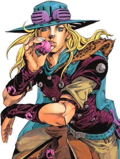Jojo's Bizarre Adventure Fond D'écran Entitled Gyro - Jojo Bizarr Adventure Steel Ball Run (418x553), Png Download