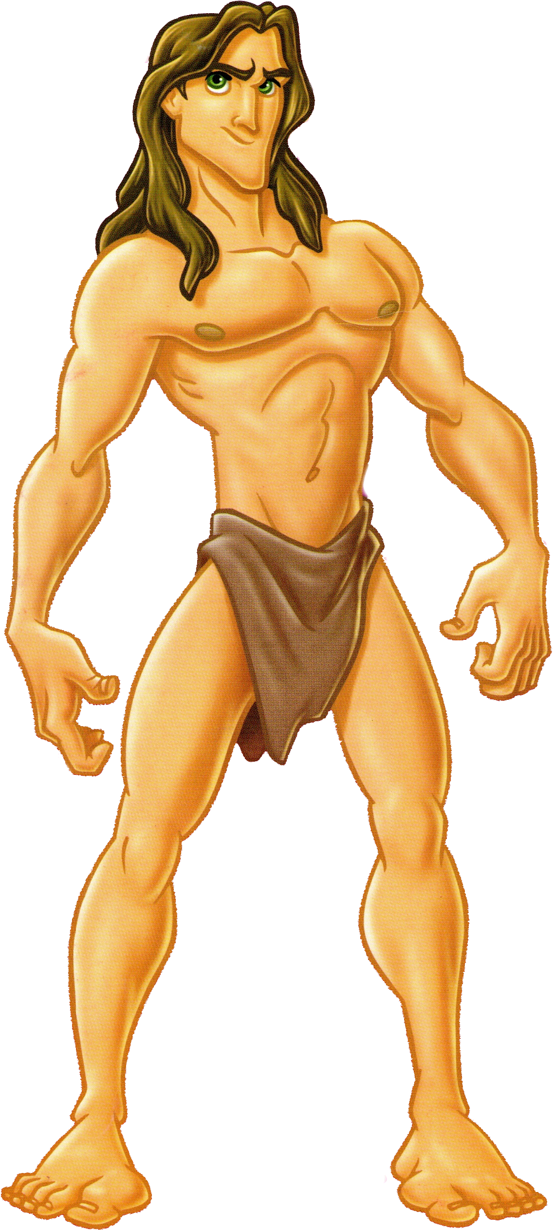 Tarzan Character - Tarzan Disney Character (1236x2560), Png Download