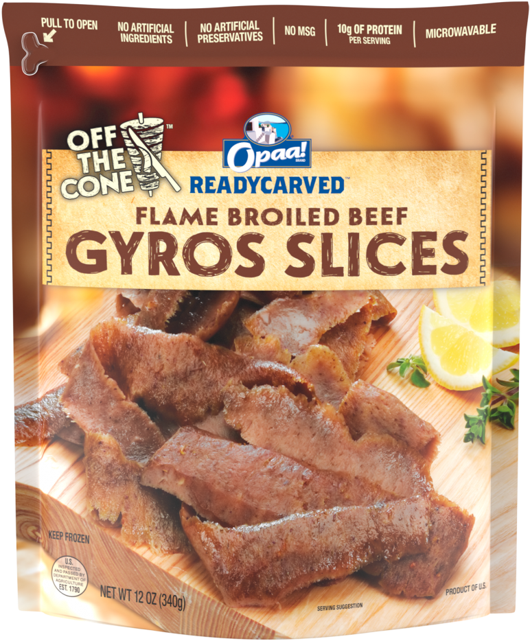 Readycarved™ Beef & Lamb Gyros Slices - Gyro (953x1024), Png Download