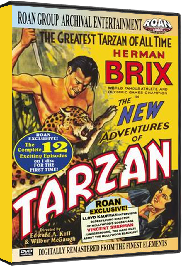 New Adventures Of Tarzan Dvd (1000x1000), Png Download