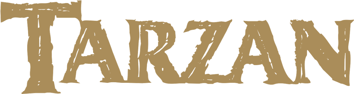 Tarzan Logo - Tarzan (1600x1067), Png Download