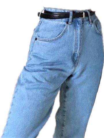 Mom Jeans - Mom Jeans Transparent Background (369x476), Png Download