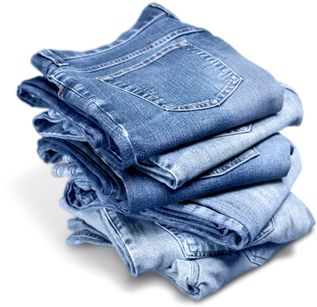 Casual Friday - Pair Of Jeans (500x453), Png Download