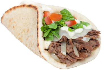 Add Chicken Or Gyro $ - Wrap (460x270), Png Download