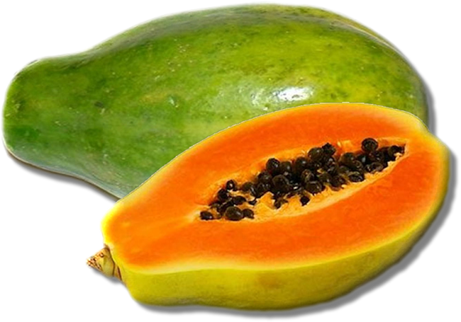 Papaya - Papaya Transparent Background (650x455), Png Download