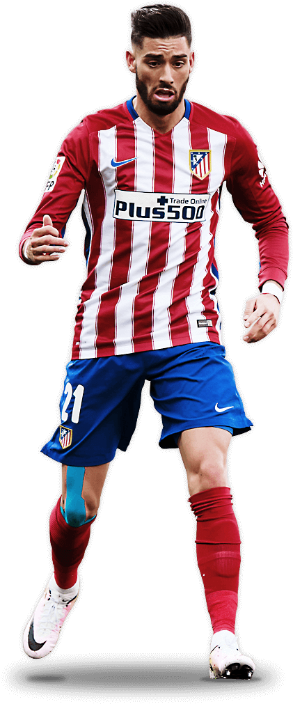 Yannick Carrasco Test - Football Players Png 2017 (460x1120), Png Download