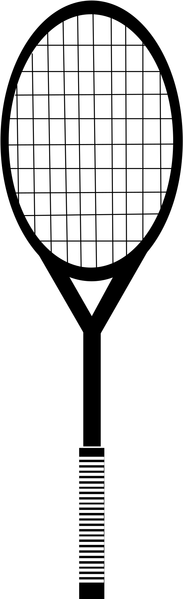 This Free Icons Png Design Of Tennis Racquet (3394x2400), Png Download