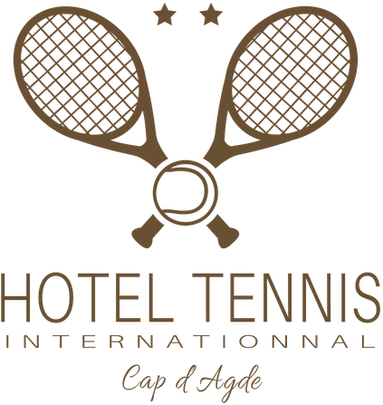 Hotel Cap D'agde Hotel Tennis - Tennis Racket Vector (500x484), Png Download