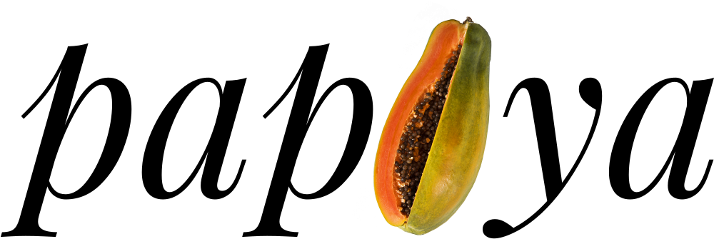 Papaya - Avocado (999x356), Png Download