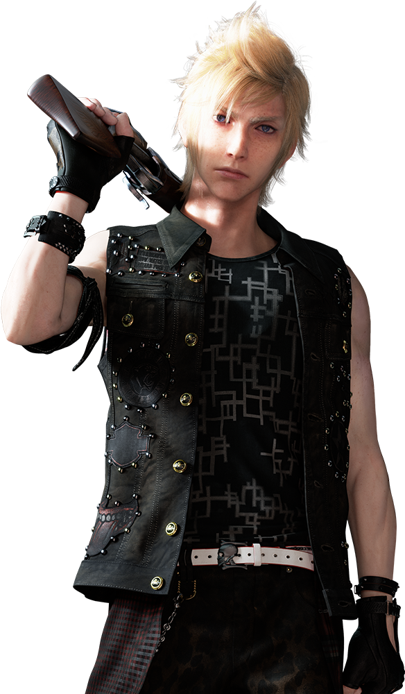 Episode Prompto - Final Fantasy 15 Main Characters (584x1000), Png Download