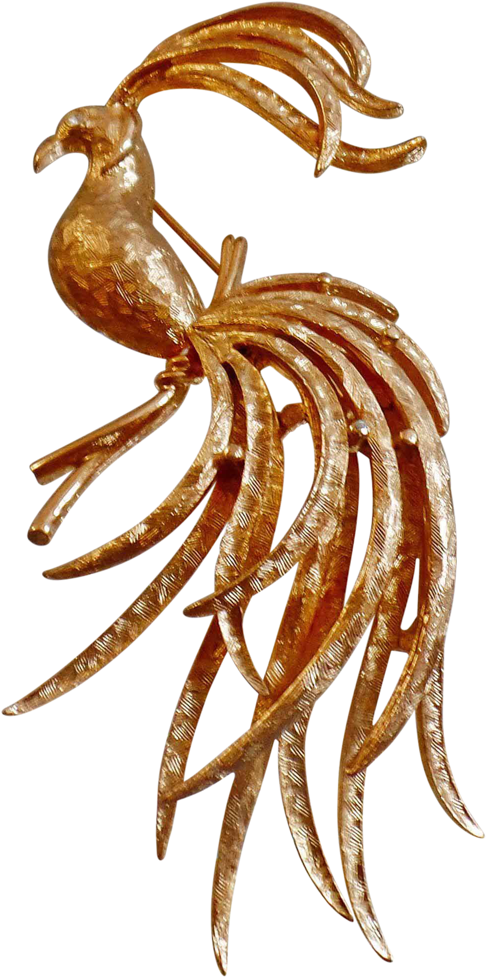 Vintage Fantasy Bird Brooch - Brooch (1955x1955), Png Download