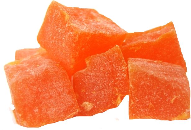 Df-41 Papaya Dried Chunks - Dried Papaya Png (640x450), Png Download