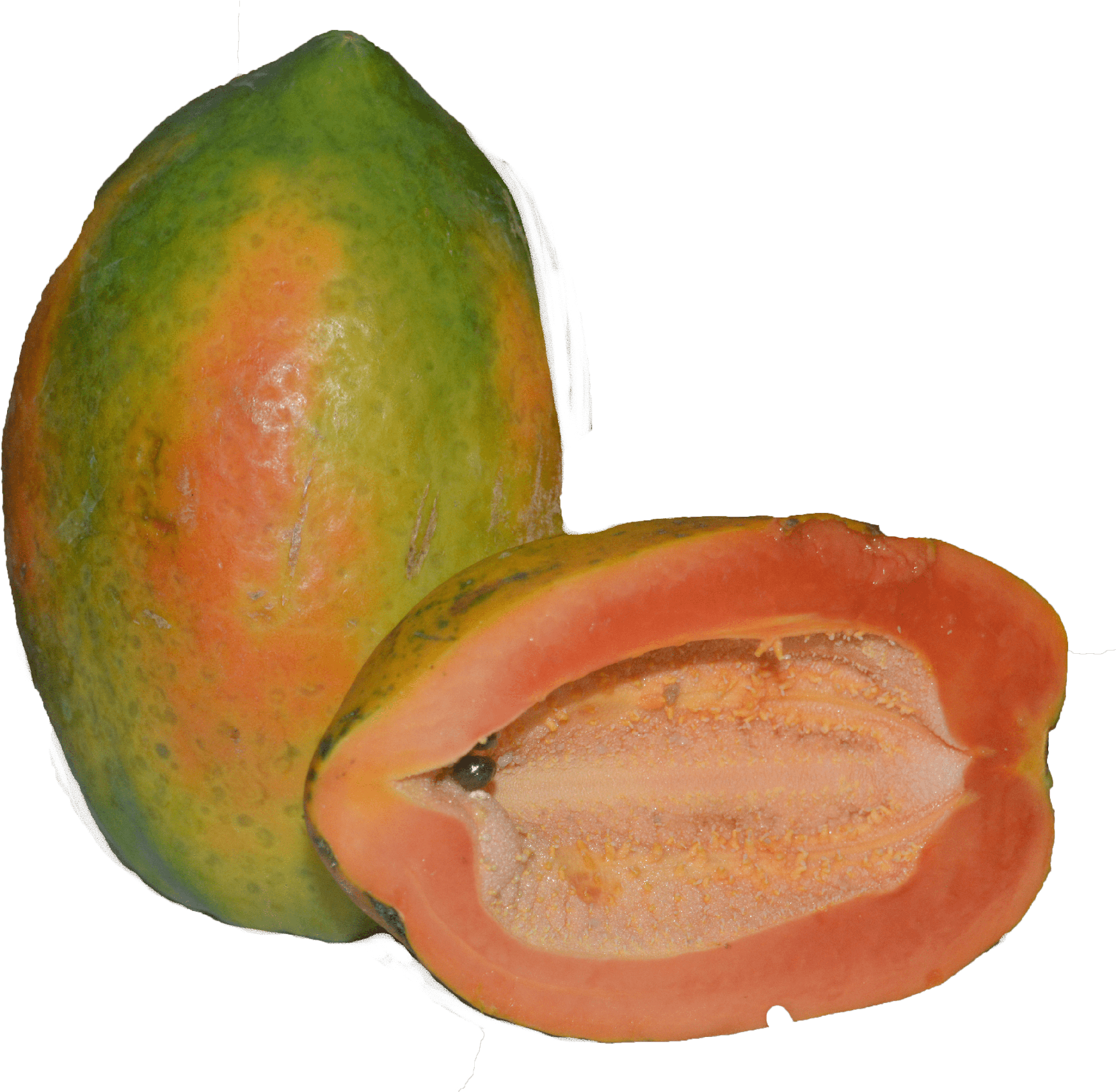 Papaya (1800x1706), Png Download