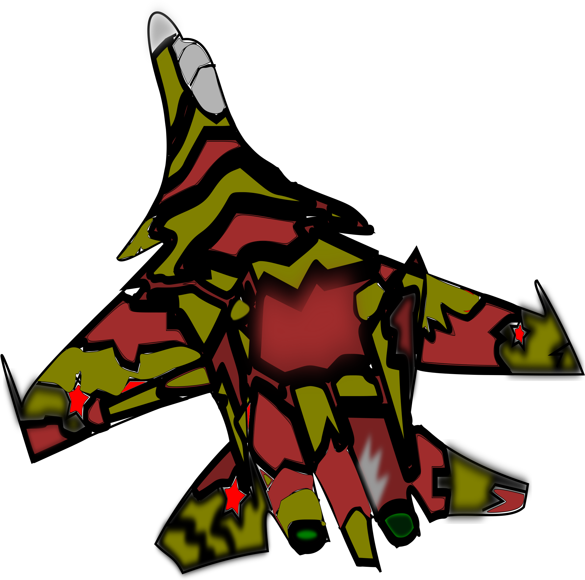 Avion Png (2400x2368), Png Download