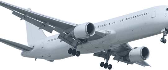 Airplane Avion2fw - Самолет Пнг (540x238), Png Download