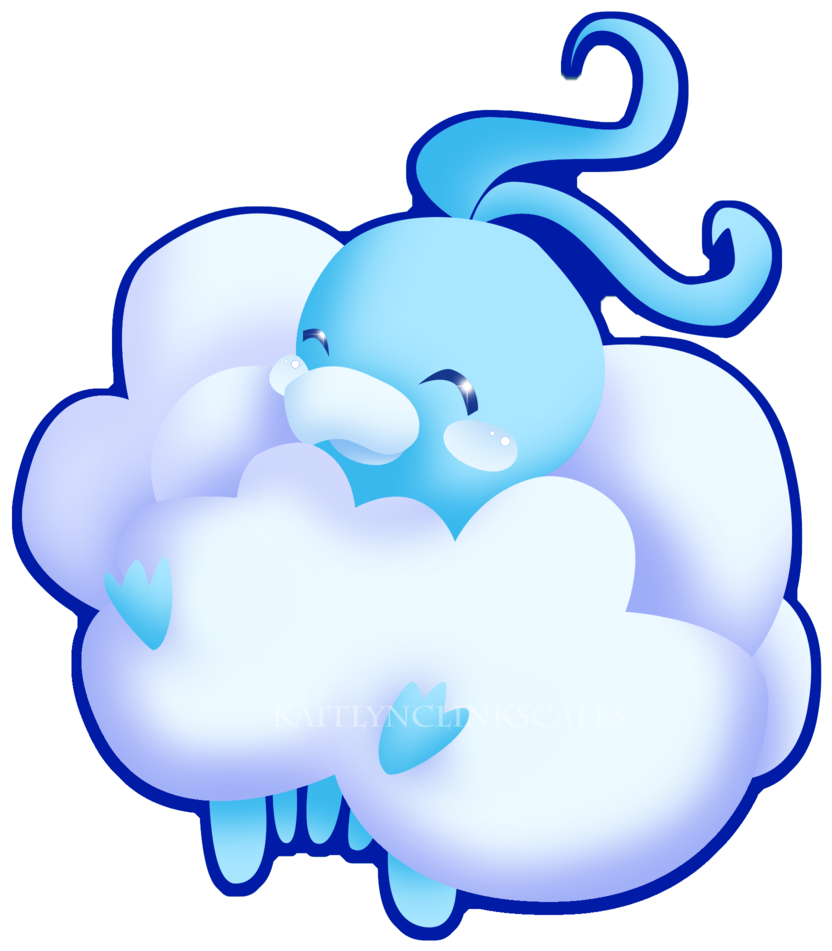 334 Altaria (1000x1000), Png Download