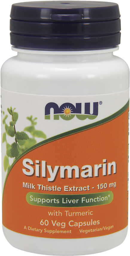Silymarin Milk Thistle Extract 150 Mg Veg Capsules (463x880), Png Download