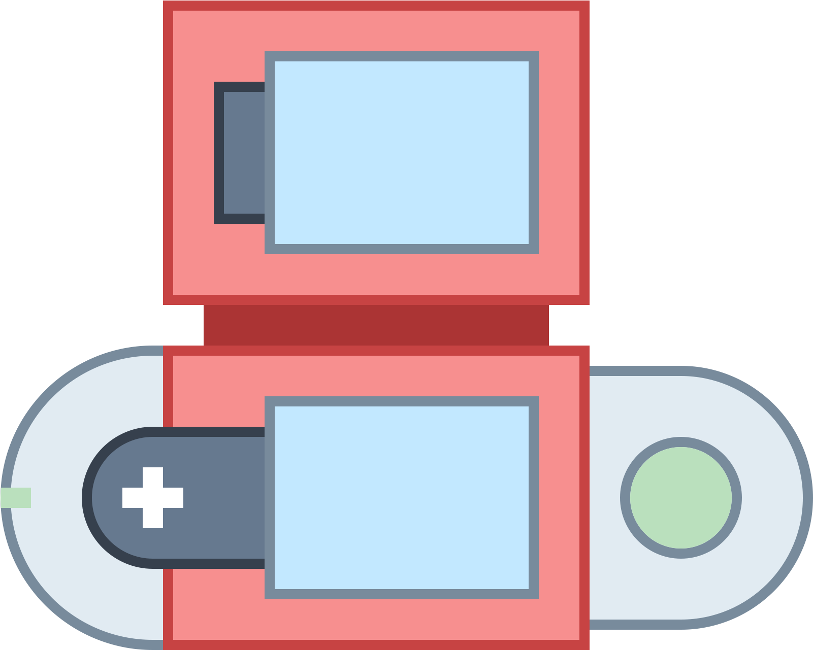This Is A Picture Of A Nintendo Handheld Video Game (1600x1600), Png Download