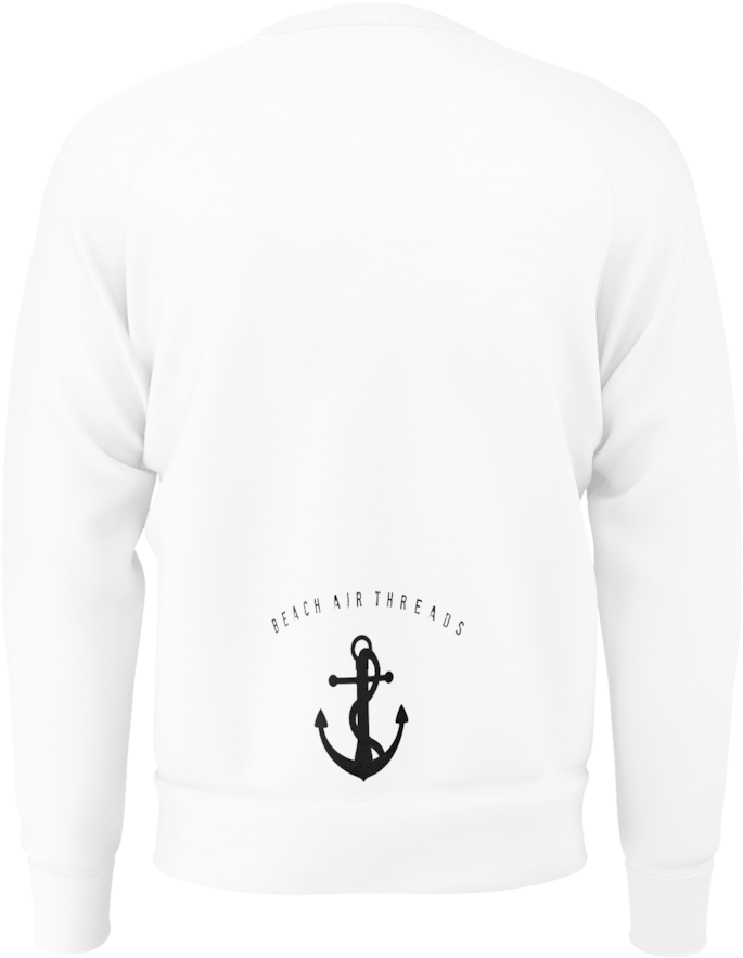 Beach Air Surfer Dude Men's Sweater (1024x1024), Png Download