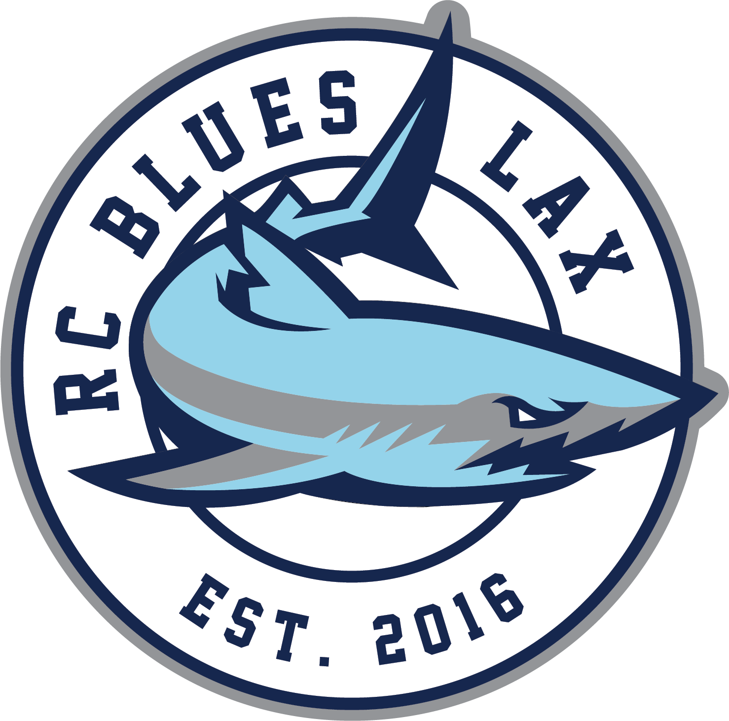 San Diego Blues Lacrosse (1478x1462), Png Download