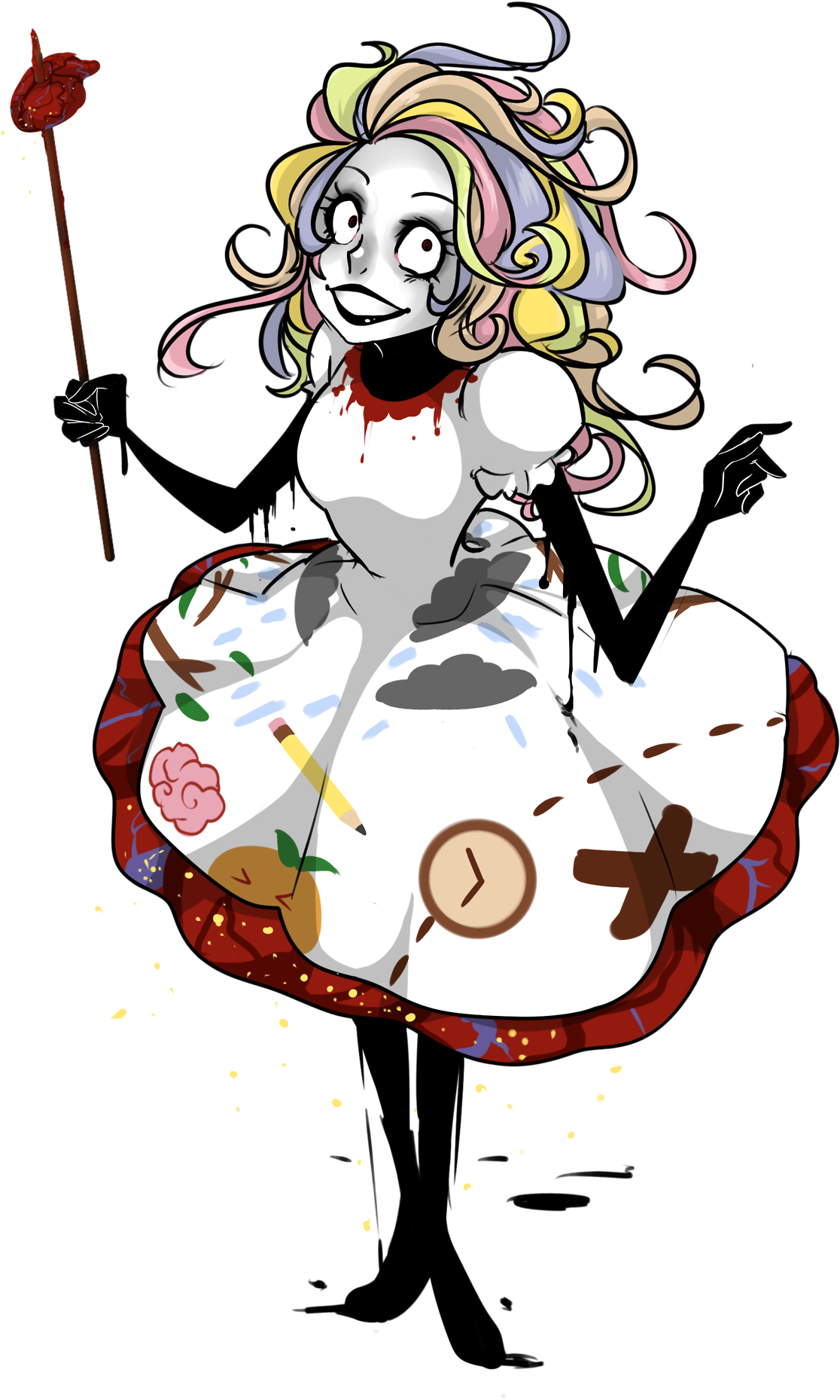 Notebook From Don't Hug Me I'm Scared By Tree-murdering (1225x1920), Png Download