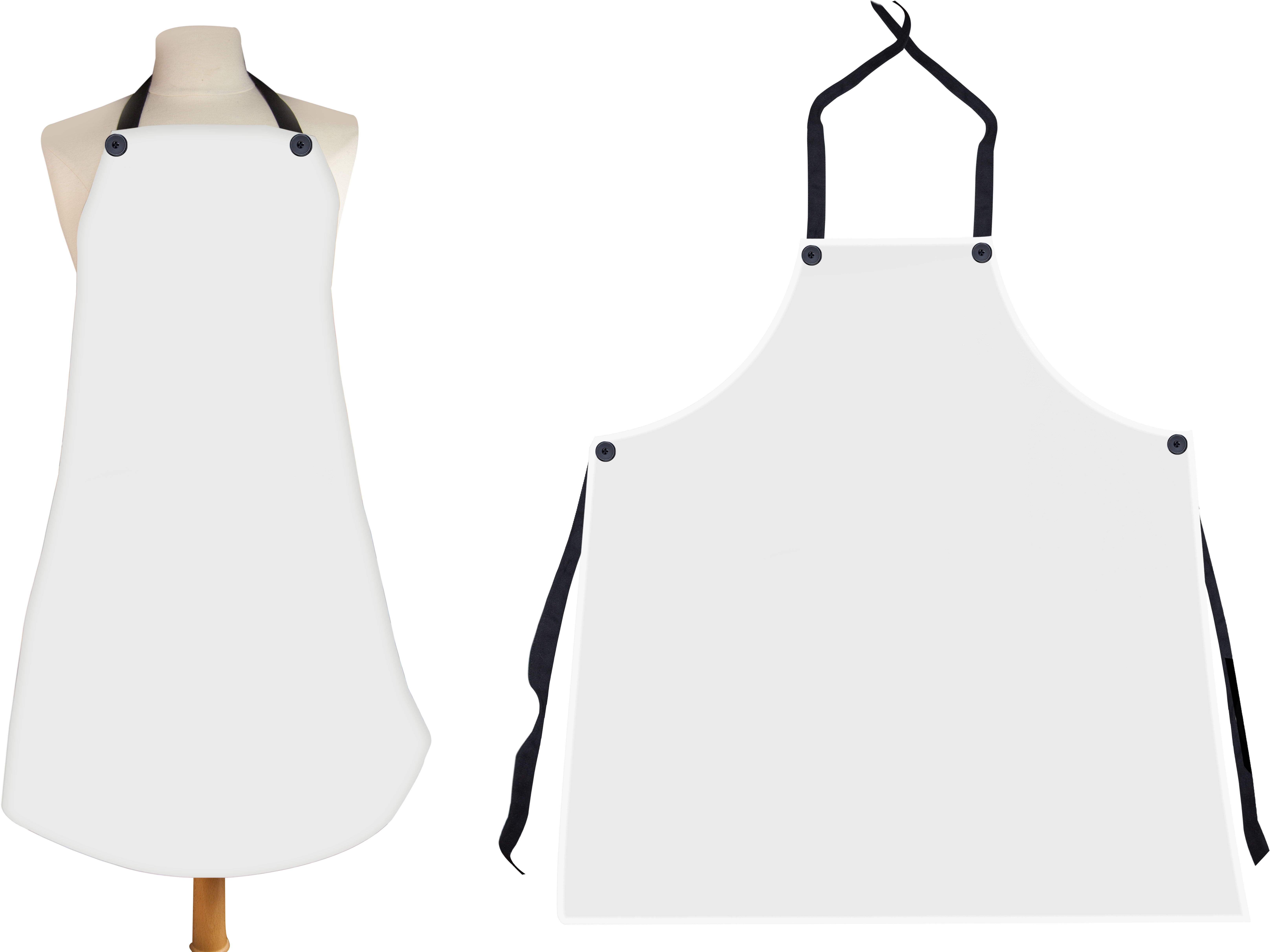 All Over Printed Apron (7062x4936), Png Download