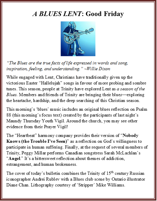 Good Friday Blues (539x690), Png Download