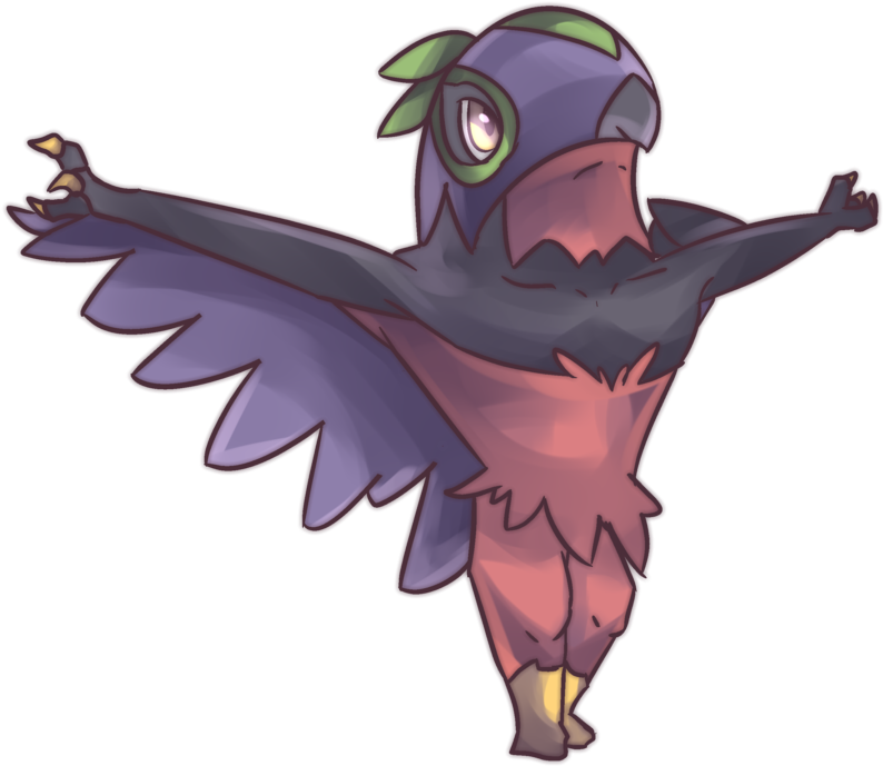 Shiny Luchabull Hawlucha Commission By Autobottesla-d9deou3 (800x714), Png Download