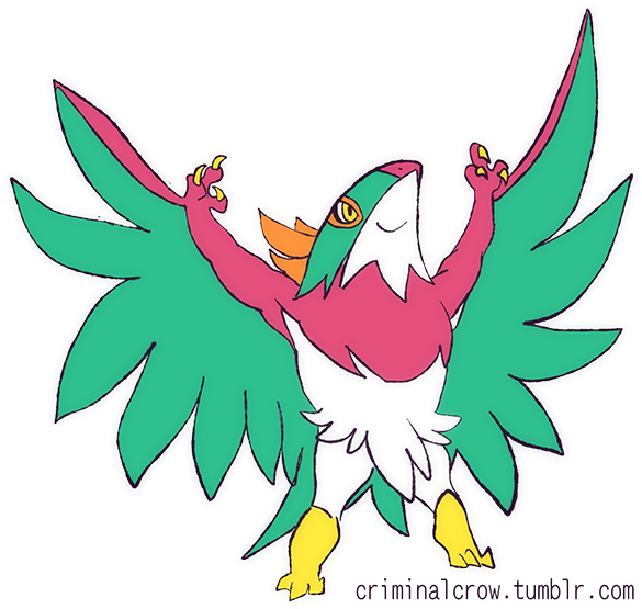 “ But I Really Love How My Hawlucha Came Out So You (600x567), Png Download