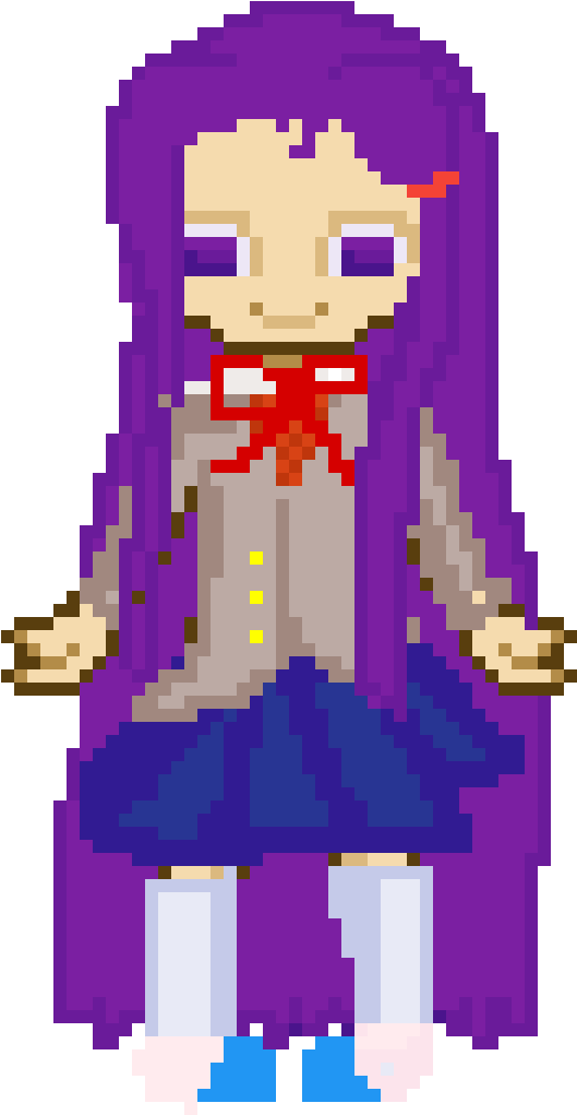 Yuri Chibi By Darren (1200x1200), Png Download