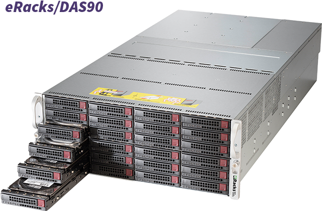 Direct Attached Storage Servers Das90 Front (640x480), Png Download
