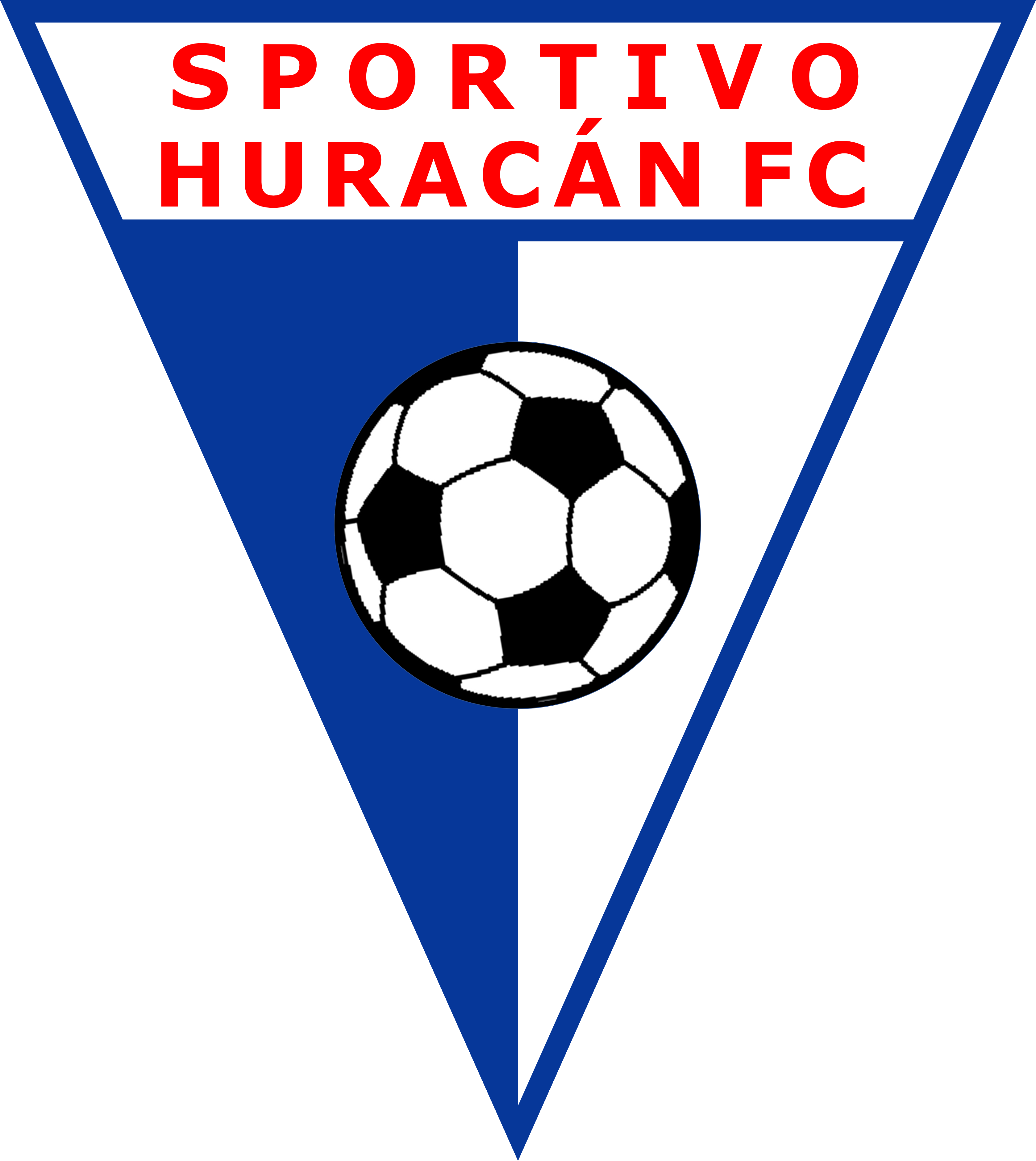 Escudo Sportivo Huracán Fc (3357x3761), Png Download