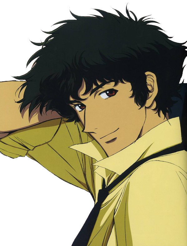 Spike Spiegel Cowboy Bebop Transparent (600x787), Png Download