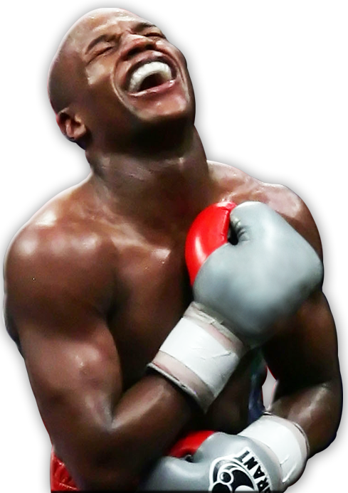 Mayweather Wins (489x693), Png Download