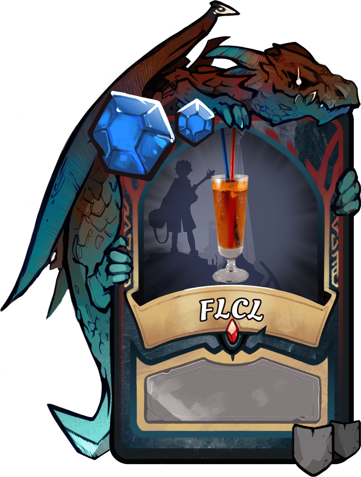 Flcl (1153x1524), Png Download