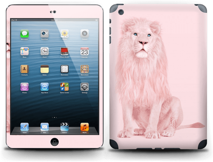 A Pink Lion (800x595), Png Download
