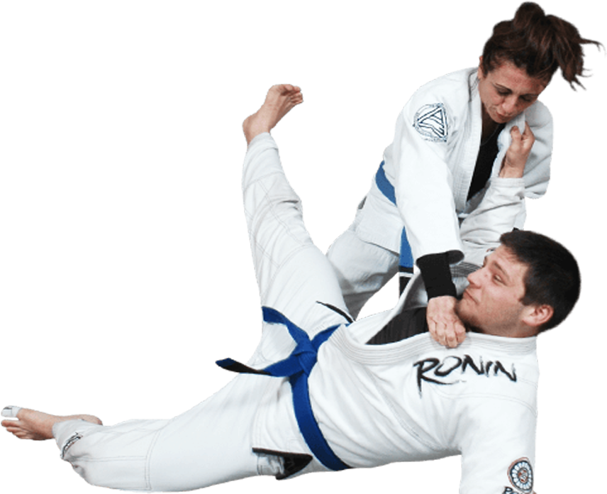 Woman Throwing A Man To The Ground (922x704), Png Download