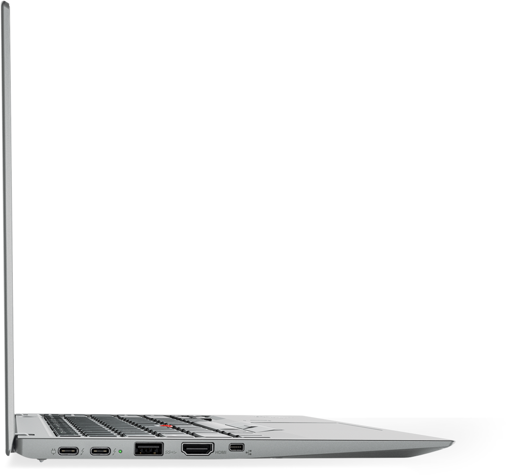03 X1 Carbon 14inch Hero Shot Left Side Profile Slightly (2000x1126), Png Download