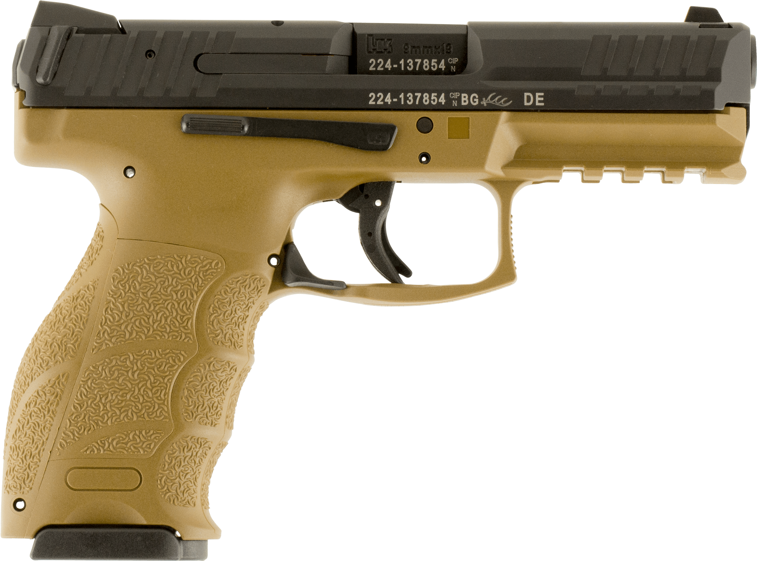 Hk 700009fdea5 Vp9 Double 9mm Luger (2572x1931), Png Download