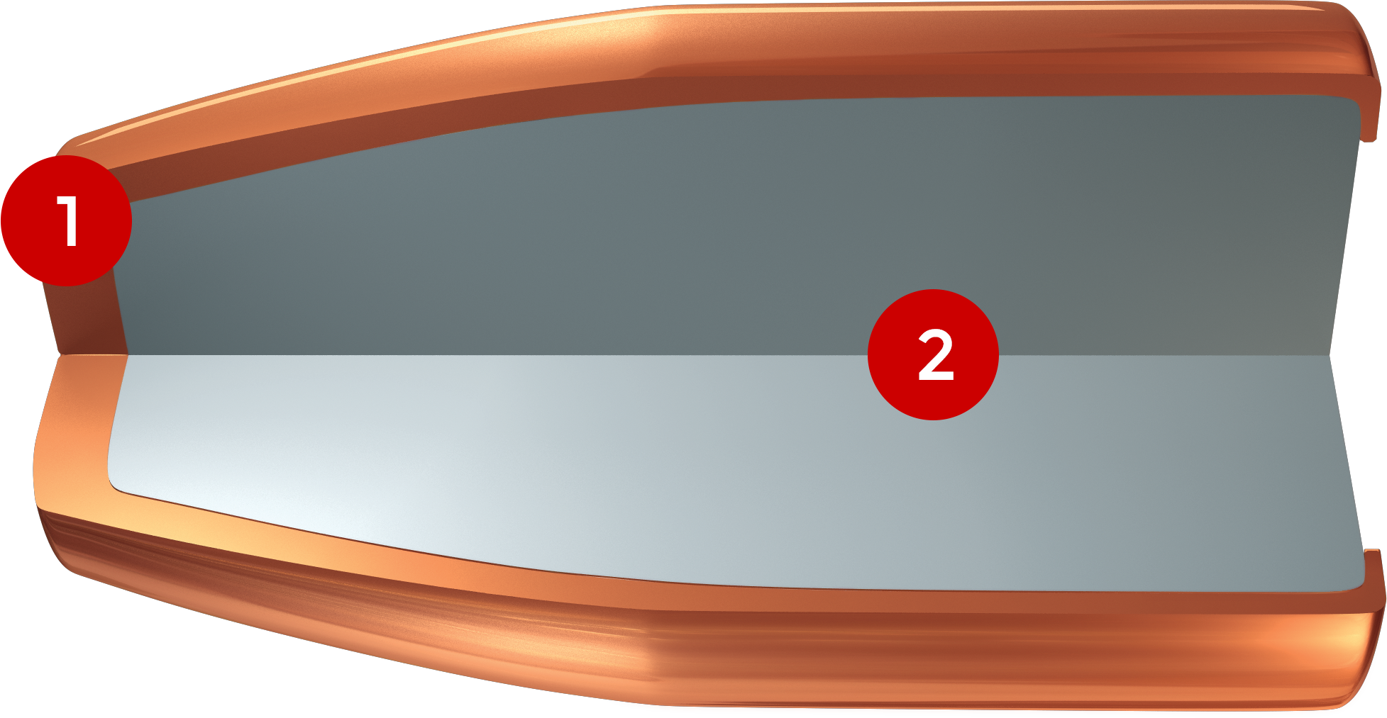 9mm Luger, 90 Grains Features (1955x1013), Png Download