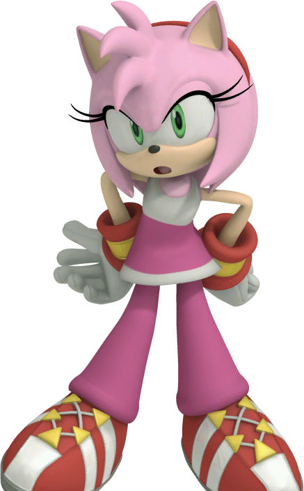 Amy Rose Png Full Hd Transparent Background Free Download - PNG Images