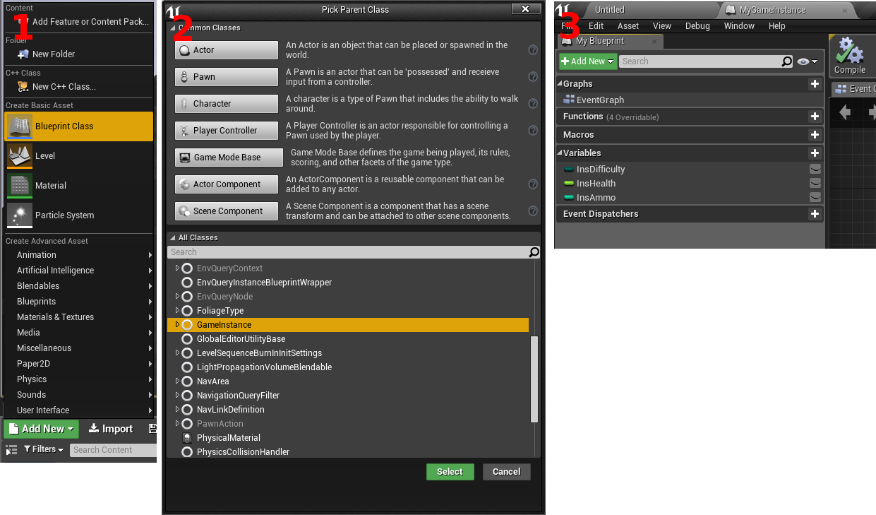 Gameinstance (1241x729), Png Download