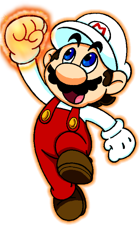 Fire Mario By Mii Of Sandstorms-d4kru0g (496x852), Png Download