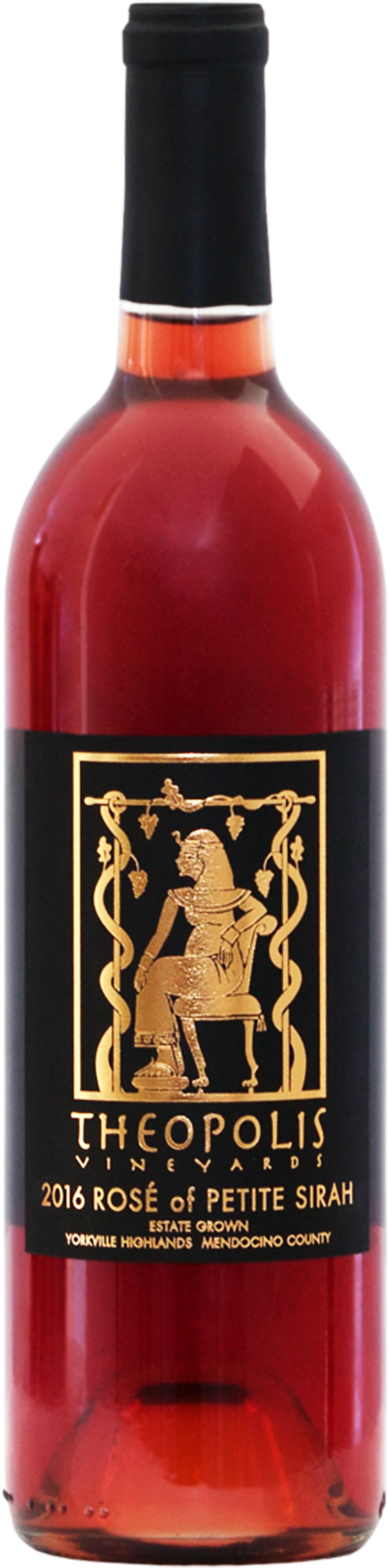 2016 Theopolis Vineyards Estate Grown Rosé Of Petite (2500x2500), Png Download