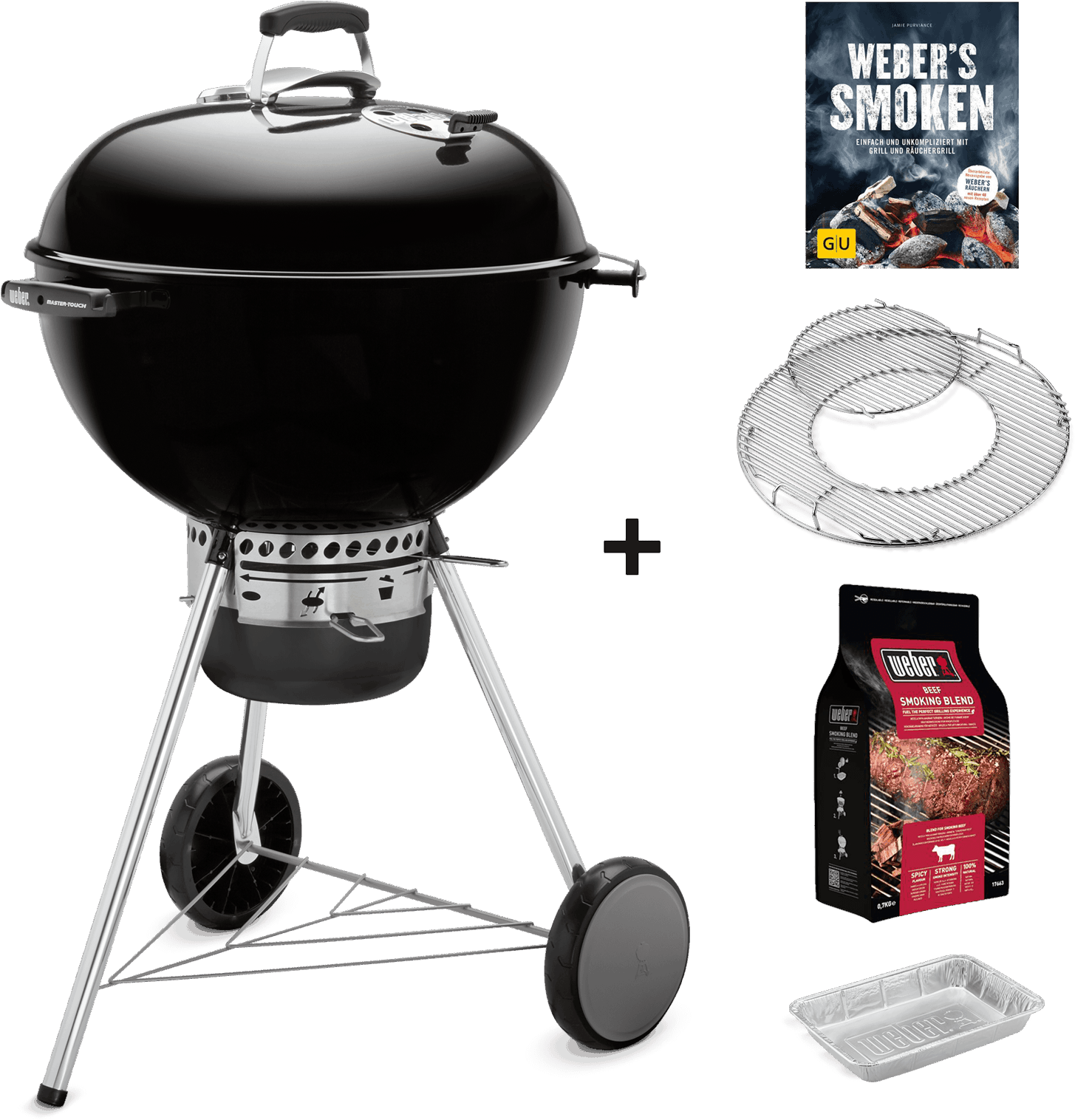 Master Touch Gbs Special Edition Pro Holzkohlegrill (1800x1800), Png Download