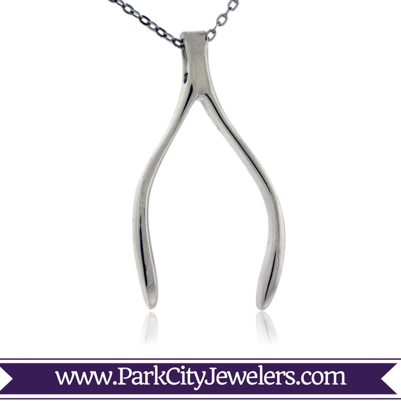 Wishbone Ring Holding Pendant (800x800), Png Download