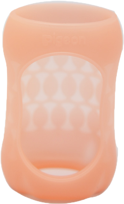 Pigeon Pigeon Wide Bore Silicone Bottle Set Protective (800x800), Png Download