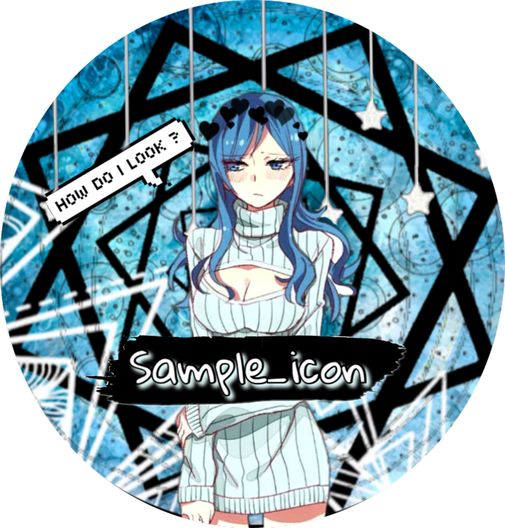 Juvia Icon Blue Dripdripdrop Drunkicon Freetoedit (1024x1071), Png Download
